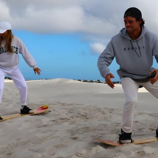 Glam Sandboarding in Cape Town Atlantis White Sand Dunes 7