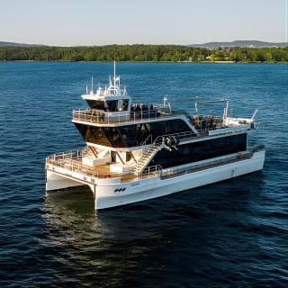 Guided Oslo Fjord Cruise by Silent Electric Catamaran 1