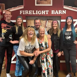 "Back to the Hits" show & dinner at Firelight Barn 10