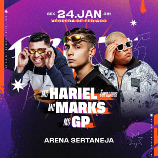 Show do MC Hariel + Convidados, MC Marks e MC GP 1