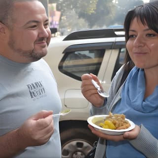 Tour gastronómico de medio día con paseo en ciclo Rickshaw en Masterji Kee Haveli 28