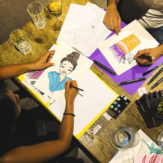 Drink & Draw au MOB Hotel 2