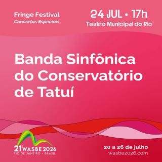 21º Conferência Internacional da WASBE RIO 2026. 5