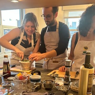 Clase de cocina de pasta & Cena - Greenwich Village 1
