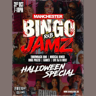 BINGO JAMZ MANCHESTER : Halloween Edition-31st Oct 1