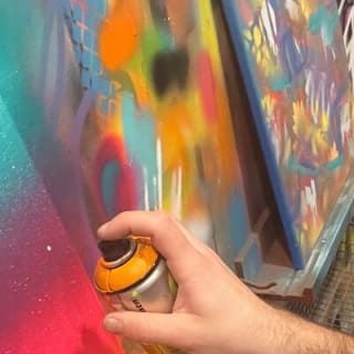 BYOB Spray Paint und Sip Workshop in Atlanta 4