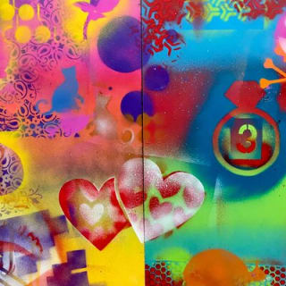 BYOB Spray Paint und Sip Workshop in Atlanta 5