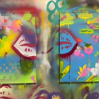 BYOB Spray Paint und Sip Workshop in Atlanta 6