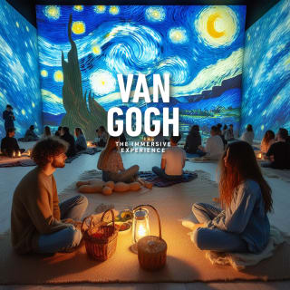 Picnic Under Starry Night at Van Gogh: The Immersive Experience - Waitlist 2