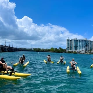 Adventure Water Bike in Condado Lagoon, San Juan 12