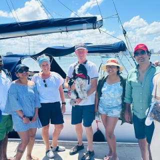 Private Sailing Charter for two adults on Gold Coast Broadwater 14
