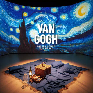Picnic Under Starry Night at Van Gogh: The Immersive Experience - Waitlist 1