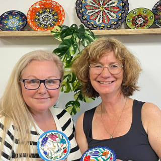 Painting Classes Albuquerque: Ceramic Plates & Bowls 3
