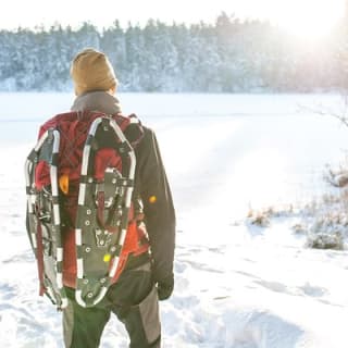Vintervandring med snöskor från Stockholm 1