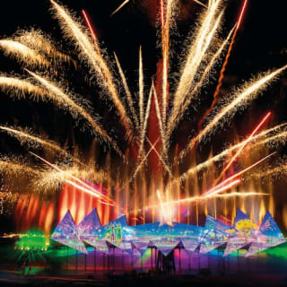 Wings of Time: outdoor night show! 8