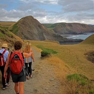 Guided walk on the remote and wild North Cornish coast 10