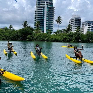 Adventure Water Bike in Condado Lagoon, San Juan 13