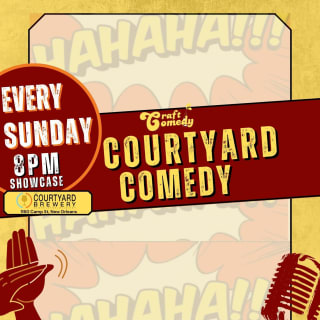 Courtyard Comedy at Courtyard Brewery 1
