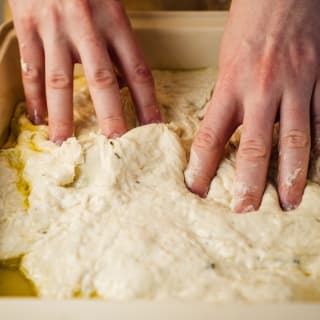 Handmade Focaccia with Fresh Ricotta - NYC 2
