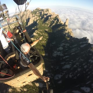 Montserrat hot air balloon experience 12