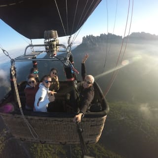 Montserrat hot air balloon experience 13