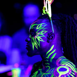 Neon Naked Life Drawing in Leeds! 1