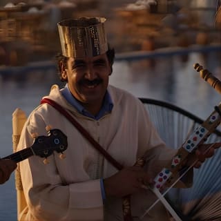 Coucher de soleil & Dîner dans le désert Agafay Marrakech avec les chameaux 6