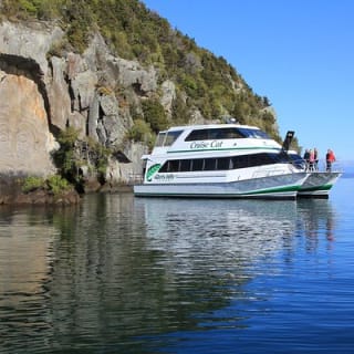 Daily Scenic Maori Rock Carving Cruise Taupo 1