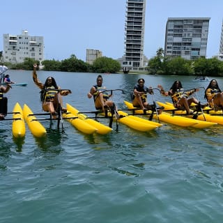 Adventure Water Bike in Condado Lagoon, San Juan 14