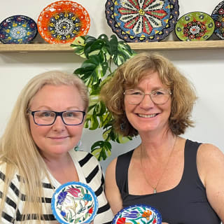 Painting Classes Cookeville: Ceramic Plates & Bowls 3