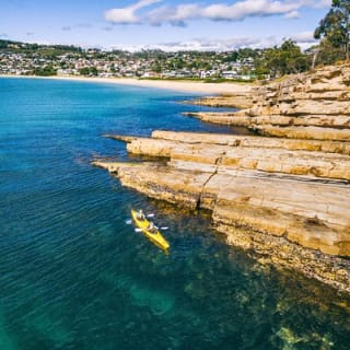 Hobart's Cliffs, Caves and Beaches Kayak Tour 2