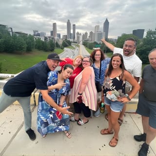 Tour della città di Atlanta con operatori lato strada 9