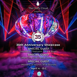 Ministry of Sound X The Fluffy Cloud - 35th Anniversary Showcase 2