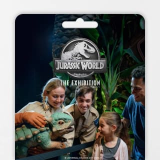 Jurassic World: The Exhibition - Gift Card 1