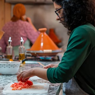Cours de cuisine marocaine avec visite du marché et repas  2