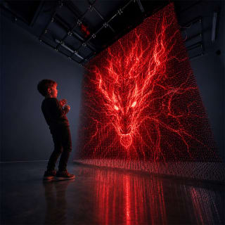 La Espiral du Silence - Light Play Art 3