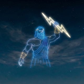 DroneArt Show: Myths in the Sky 6