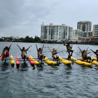Adventure Water Bike in Condado Lagoon, San Juan 15