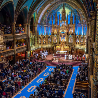 Messes de Noël 2025 à la basilique Notre-Dame de Montréal 2