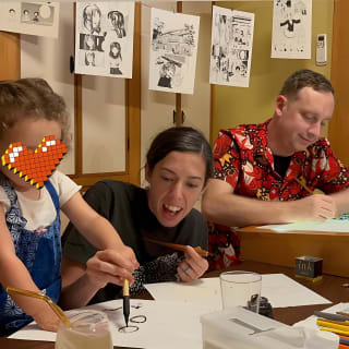Yokohama: Manga/Anime Art & Cooking Experience in a Tatami Room 3