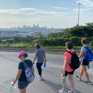 Strawberry Hill and Downtown KCK Hike 6