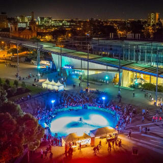 90s Silent Disco inside Melbourne Museum 1