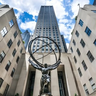 Rockefeller Center Architecture und Kunst Spaziergang 1