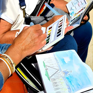 Taller de dibujo/cuaderno creativo & paseo cultural por las Tullerías 7