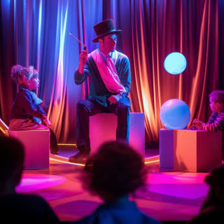 The Magic Gateway: A Neon Portal Magic Show for Kids 4