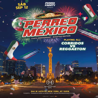 Perreo Mexico-Mexican Independence Night at Highbar Rooftop NYC 1