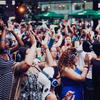 Outdoor Beer Garden Silent Disco! 3