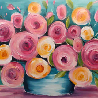 Mother's Day Painting Party 1