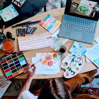 Ateliers créatifs Le Paon : Abonnement + kit artistique 3
