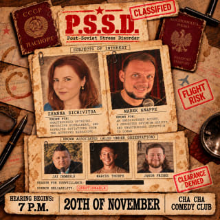Comedy  Cha Cha: PSSD - Post Soviet Stress Disorder - Zhanna & Marek 1